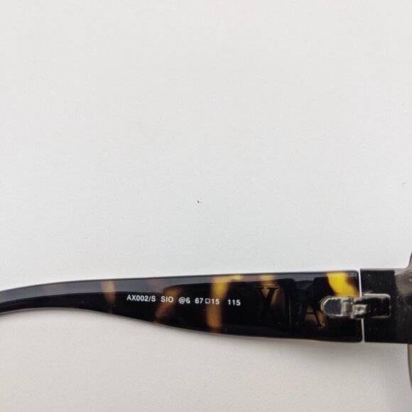 🕶️Armani Exchange AX002/S Sunglasses 67/15 115 /ALH129🕶️ - Picture 7 of 9